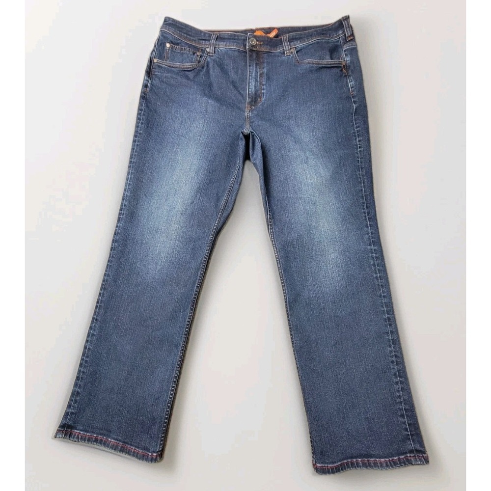 Tommy Bahama Men's Jeans 40x30 Blue Straight Leg Stretch Denim